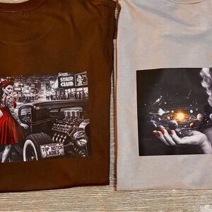 Graphic T-Shirts with Retro Prints